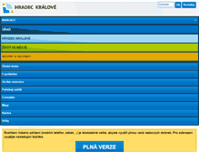 Tablet Screenshot of hradeckralove.org