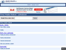 Tablet Screenshot of firmy.hradeckralove.cz